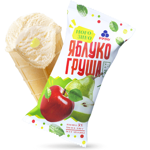Яблочное мороженое