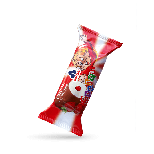 «“Yeralash with Strawberry”» Curd snacks