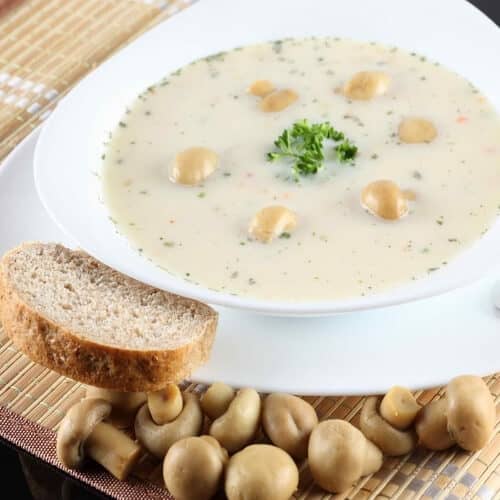 Рецепт грибного супа из шампиньонов