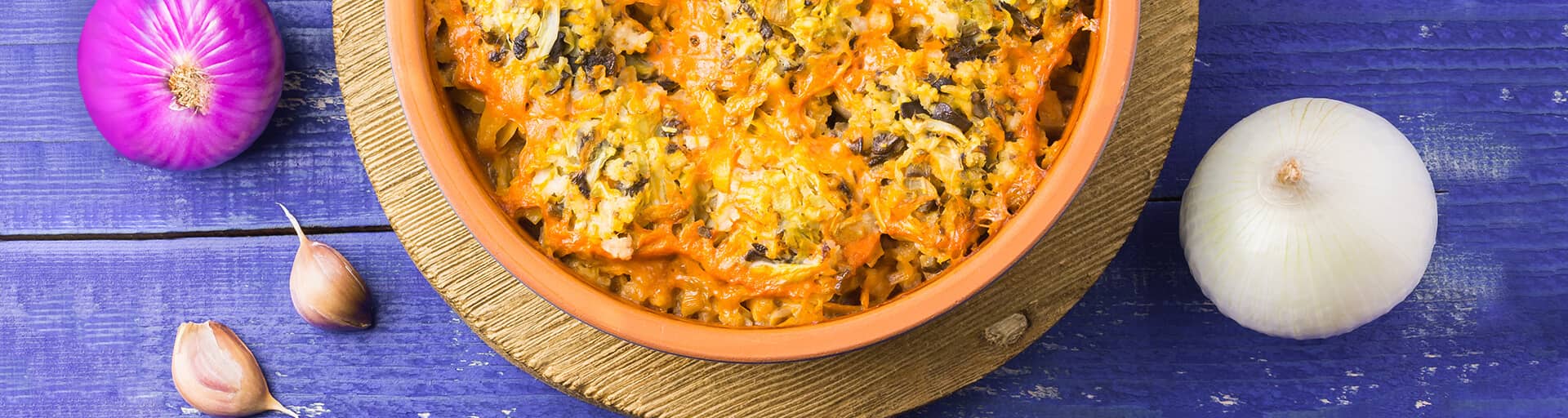 lazy holubtsi (cabbage rolls) in sour cream